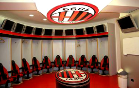 AC Milan meeting facilities for players in a training day at Milanello, AC Milan coaching courses and training at Milanello, the Association of Italian football coaches organizes courses for professional and youth football soccer coaches, full immersion week with the AC Milan Serie A team and the head coach to attend and know the Italian way to coach