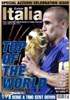 TOP OF THE WORLD announced by the England newspaper, Italy is the new World Champion after the Grosso's penalty the Italian national team players run to celebrate... they are the new World Champions and Italy is in the very top of the world, thanks to their football soccer school, Italian football soccer school to the world thanks to WBN and AIAC - the Italian football soccer association of coaches - the Italian football soccer school offers to the international players and teams the World Champions technical and tactical training to the USA soccer teams, Canada soccer players, UAE soccer league, Saudi Arabia teams, Australia teams and soccer players. We offer also customized training for soccer lovers as begineers camps, young soccer camps, girls football soccer training and professional Italian soccer Coaches for your team, our Italian soccer school offers the most prestige and winner Football Soccer coach camps and training in the world ready to coach in your country and become a Champion in your league