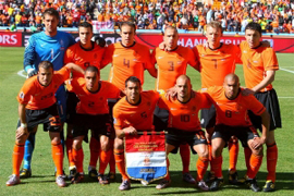 Netherlands plays the Round of 16 in the South Africa world cup 2010, called also knockout stage where the national teams play a standard single elimination game, there are no ties during the match and after 90 minutes if ends draw there are two extra times of 15 minutes and if draw to the penalty kicks to know the winner of the round of 16 and go to the quarter of final