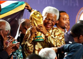 NELSON MANDELA with the FIFA world cup 2010 South Africa, Italian football soccer school to the world thanks to WBN and AIAC - the Italian football soccer association of coaches - the Italian football soccer school offers to the international players and teams the World Champions technical and tactical training to the USA soccer teams, Canada soccer players, UAE soccer league, Saudi Arabia teams, Australia teams and soccer players. We offer also customized training for soccer lovers as begineers camps, young soccer camps, girls football soccer training and professional Italian soccer Coaches for your team, our Italian soccer school offers the most prestige and winner Football Soccer coach camps and training in the world ready to coach in your country and become a Champion in your league