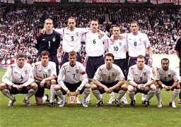 England plays the Round of 16 in the South Africa world cup 2010, called also knockout stage where the national teams play a standard single elimination game, there are no ties during the match and after 90 minutes if ends draw there are two extra times of 15 minutes and if draw to the penalty kicks to know the winner of the round of 16 and go to the quarter of final