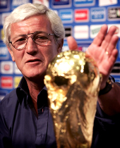 Marcello Lippi team manager and coach of the Italian National team is member of our Football soccer school, Italian football soccer school to the world thanks to WBN and AIAC - the Italian football soccer association of coaches - the Italian football soccer school offers to the international players and teams the World Champions technical and tactical training to the USA soccer teams, Canada soccer players, UAE soccer league, Saudi Arabia teams, Australia teams and soccer players. We offer also customized training for soccer lovers as begineers camps, young soccer camps, girls football soccer training and professional Italian soccer Coaches for your team, our Italian soccer school offers the most prestige and winner Football Soccer coach camps and training in the world ready to coach in your country and become a Champion in your league