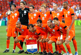 Netherlands plays the Round of 16 in the South Africa world cup 2010, called also knockout stage where the national teams play a standard single elimination game, there are no ties during the match and after 90 minutes if ends draw there are two extra times of 15 minutes and if draw to the penalty kicks to know the winner of the round of 16 and go to the quarter of final
