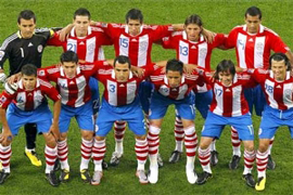 Paraguay plays the Quarterfinals agains Spain in the South Africa world cup 2010, called also knockout stage where the national teams play a standard single elimination game, there are no ties during the match and after 90 minutes if ends draw there are two extra times of 15 minutes and if draw to the penalty kicks to know the winner of the round of 16 and go to the quarter of final